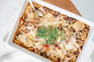 German potato salad casserole