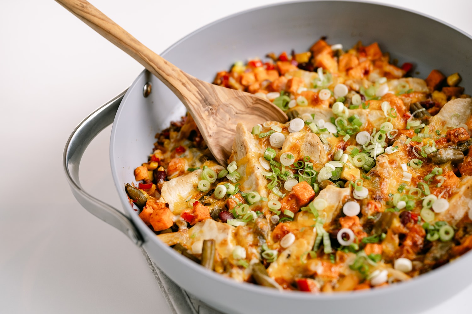 Southwest 3 Bean & Chicken One Pan Dinner