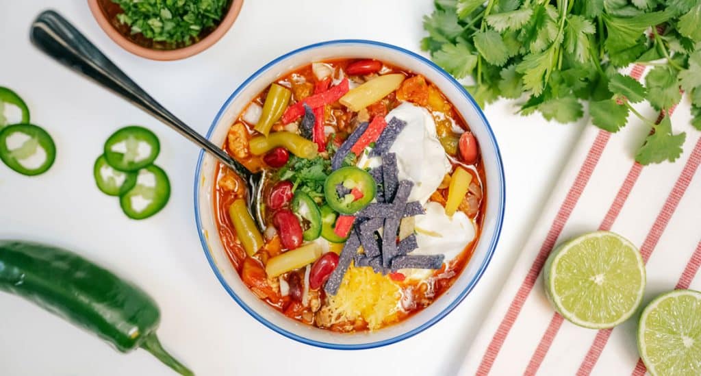 3 Bean Sausage Chili