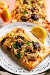 German Potato Bratwurst Flatbread